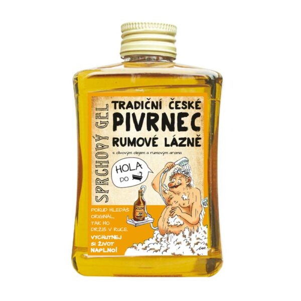 Rumový sprchový gel Pivrnec 300 ml