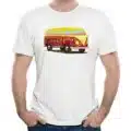 Tričko s retro obrázkem - auto VW Transporter