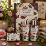 Botanica Bohemia kosmetická sada s vůní růže - sprchový gel 200 ml, šampon 200 ml a mýdlo 100 g - kniha