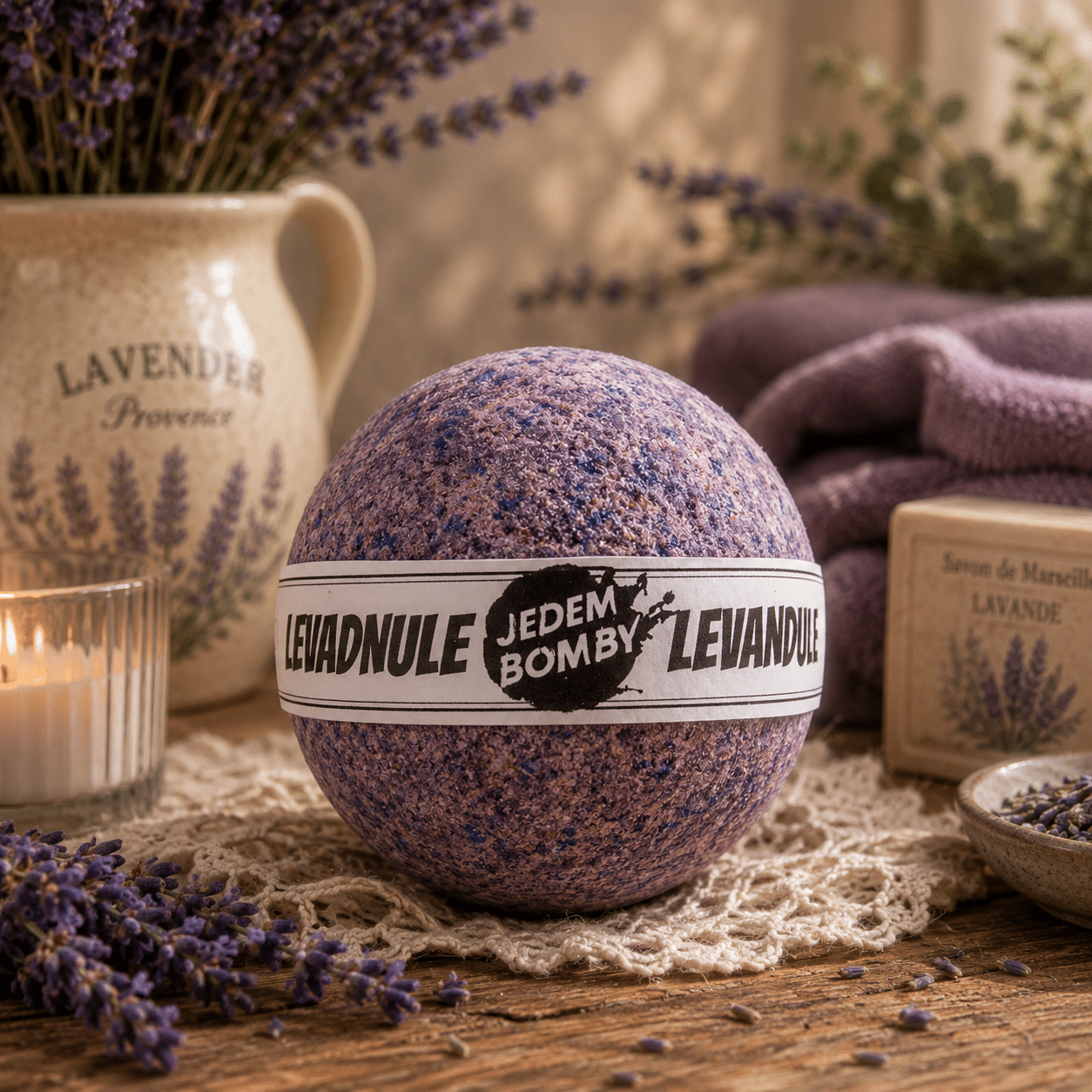 298dad5e-3d7b-4784-9b03-3a792b73f179 Pěnivá a šumivá bomba do koupele 110 g - levandule - Obrázek 1