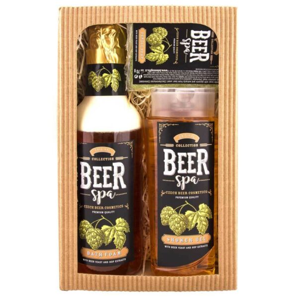 Dárkové balení pivní kosmetiky Beer Spa XL