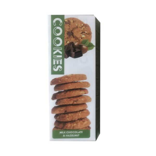 Cookies s kousky mléčné čokolády a lískových ořechů 135 g