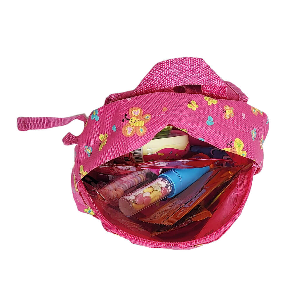 Dětský batoh s cukrovinkami - růžový