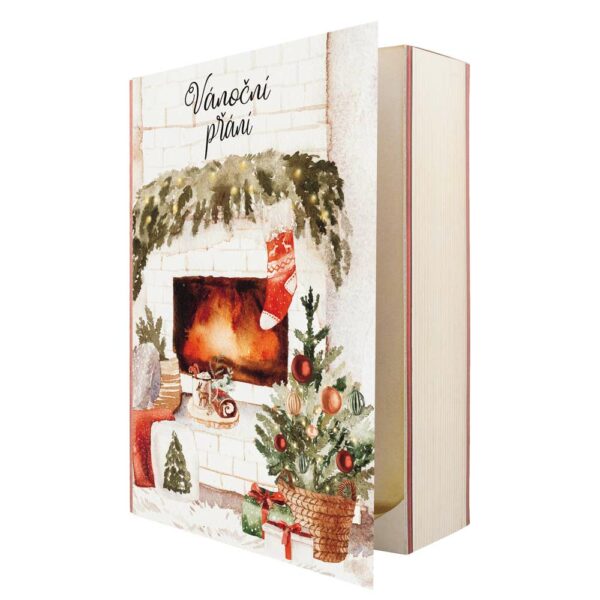 Kosmetická sada kniha - vánoční přání