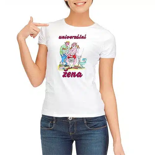 Pivrncovo dámské tričko – univerzální žena