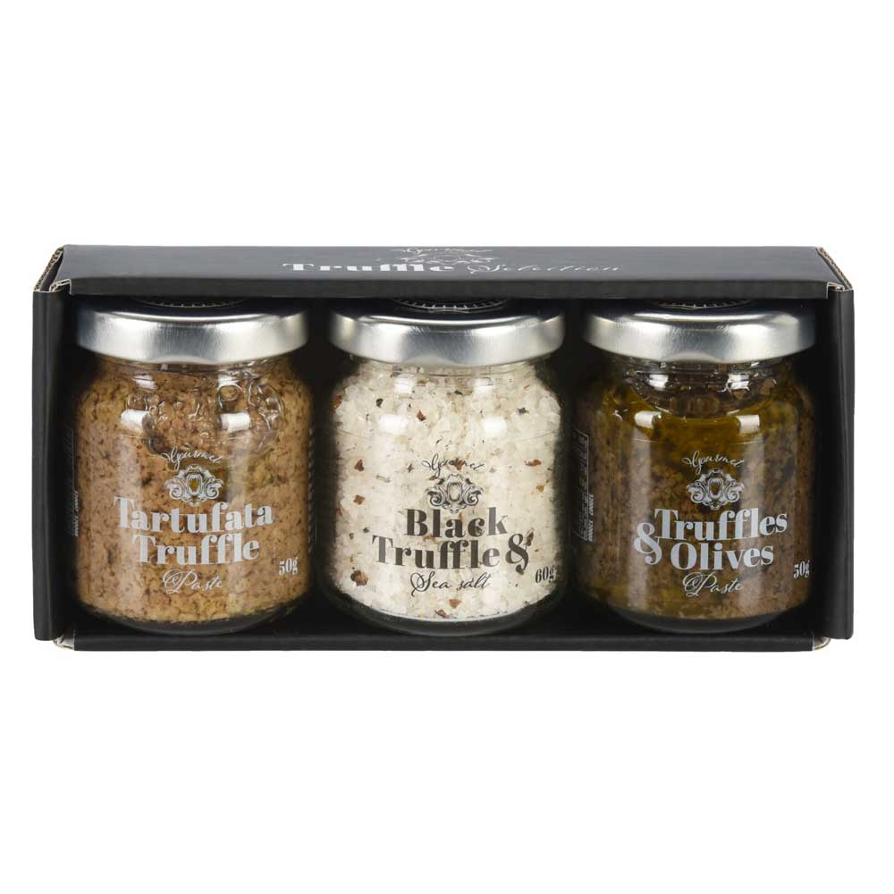 Lanýžový trio pack – pasta omáčka, pasta s olivami, s mořskou sol