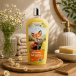 3v1 dětský sprchový gel, šampon a pěna do koupele 500 ml - heřmánek
