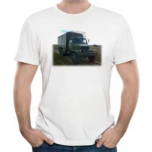Retro tričko s potiskem – Praga V3S