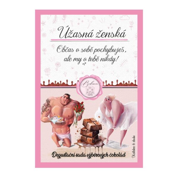čokoláda pro báječnou ženu