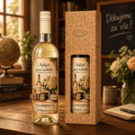 Dárkové bílé víno pro paní učitelku 0,75 l - Chardonnay