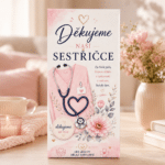 Dárková mléčná čokoláda 100 g - Děkujeme naší sestřičce