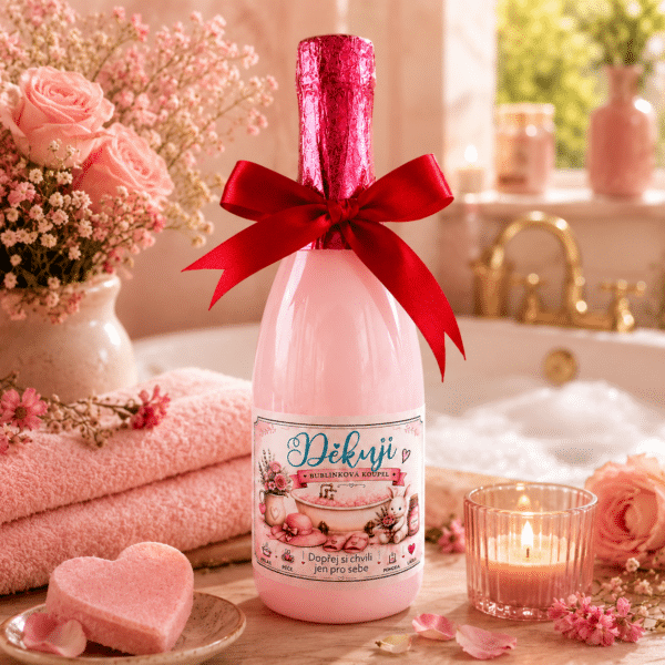 Bublinková koupel - Děkuji (koupelová pěna) 490 ml