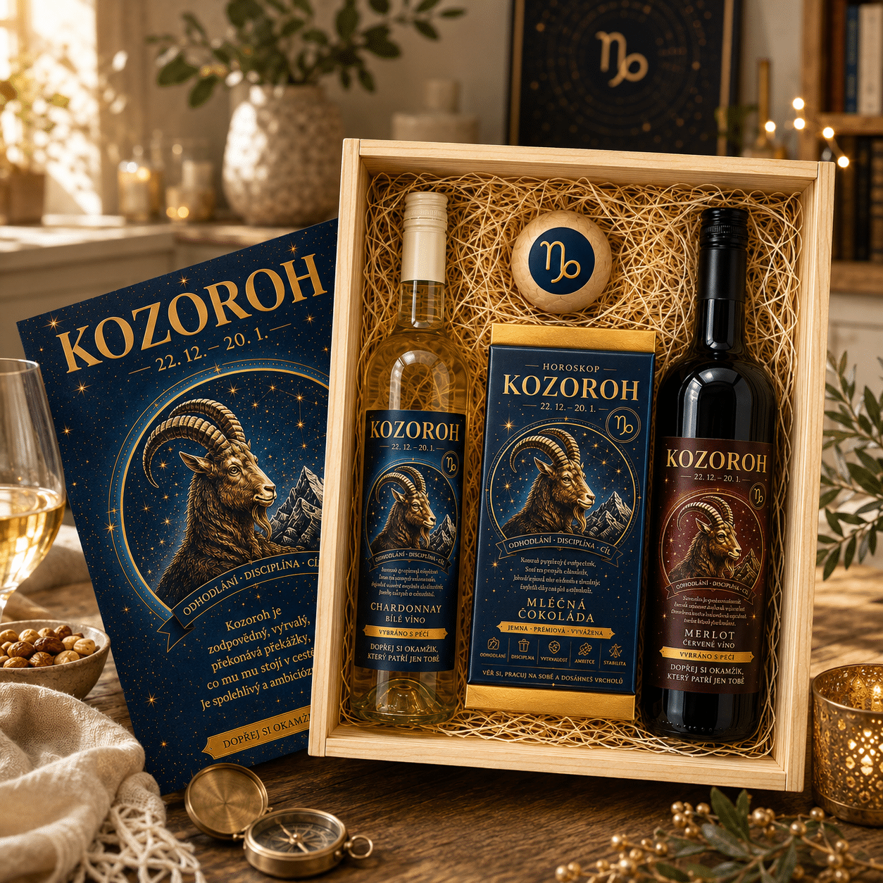 BC260310 Dárková bedna XL - znameni zvěrokruhu - RYBY - Obrázek 1